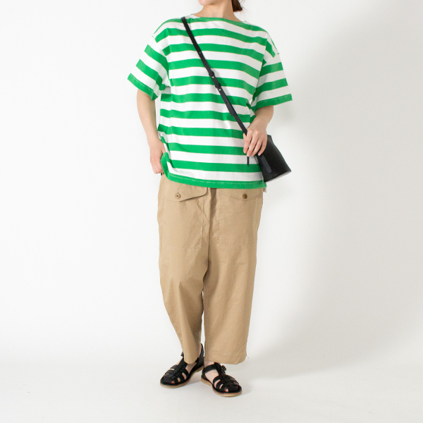 大人のマリンルックに(GREEN・身長162cm)