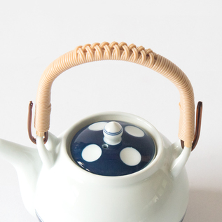 水玉 土瓶 茶の間 ／副千製陶所（ソエセンセイトウショ）｜愛着を持っ