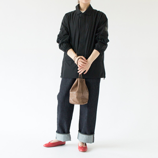 身長:162cm(BLACK-S) 身長:162cm(BLACK-S)