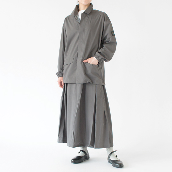 セットアップでの着こなしもおすすめ(身長162cm、GREY)