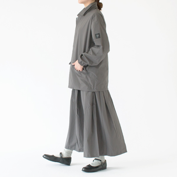 セットアップでの着こなしもおすすめ(身長162cm、GREY)