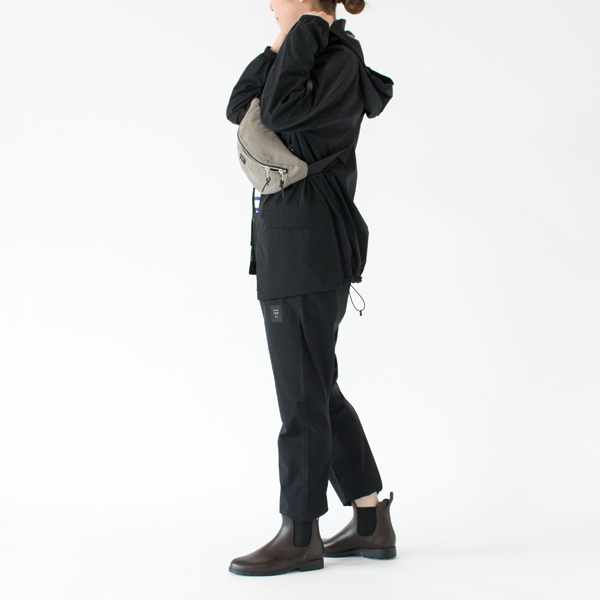 セットアップでの着こなしもおすすめ(身長162cm、BLACK-M)