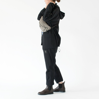 セットアップでの着こなしもおすすめ(身長162cm、BLACK-M) セットアップでの着こなしもおすすめ(身長162cm、BLACK-M)
