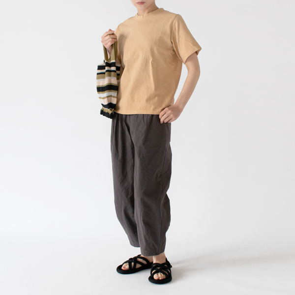 栗+屋久杉染(BEIGE)、身長162cm
