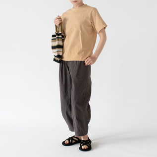 栗+屋久杉染(BEIGE)、身長162cm