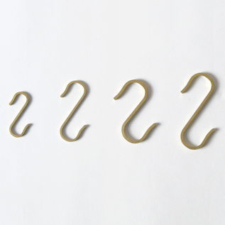 BRASS S HOOK NO2