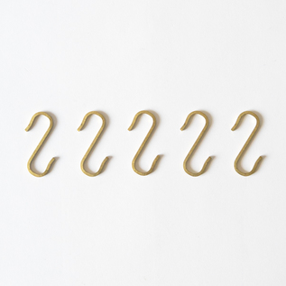真鍮 S字フック HOOK No.2