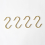 BRASS S HOOK NO2