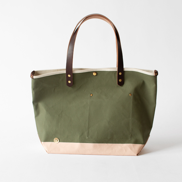 【受発注】トートバッグ(M) PINE 9号 SCCP002 ZUTTO別注色(GREISH GREEN x SAKURA) 【受発注】トートバッグ(M) PINE 9号 SCCP002 ZUTTO別注色(GREISH GREEN x SAKURA)