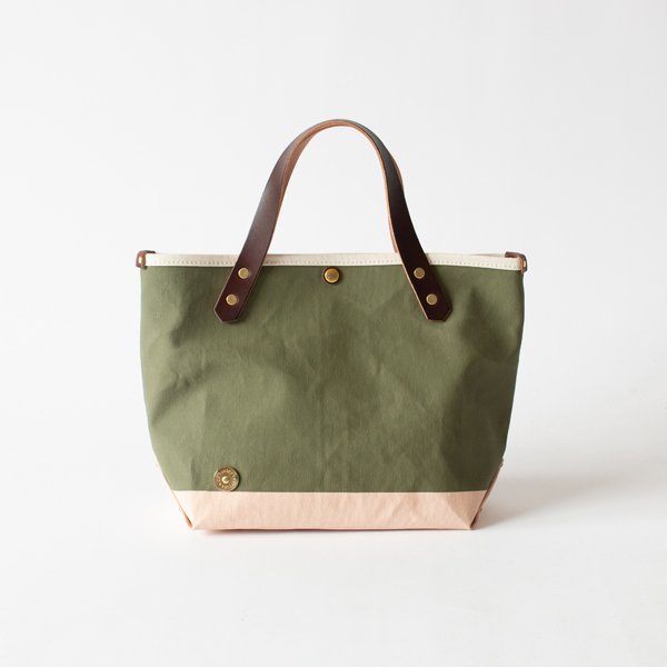 【受発注】トートバッグ(S) PINE 9号 SCCP001 ZUTTO別注色(GREISH GREEN x SAKURA)