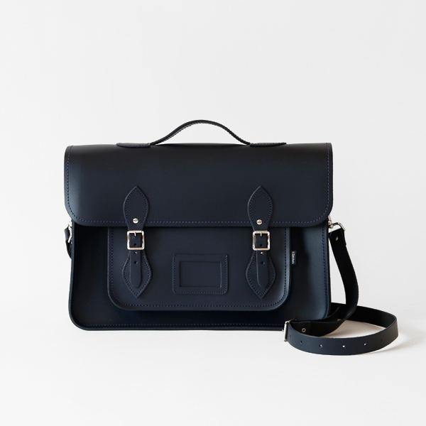 サッチェルバッグ　16/Navy