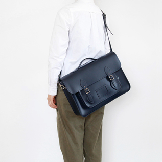Satchel bag 16 Navy／Zatchels（ザッチェルズ） / Shop ZUTTO for the