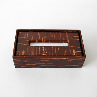 素箱 ティッシュケース／藤木伝四郎商店｜愛着を持ってずっと使いたい