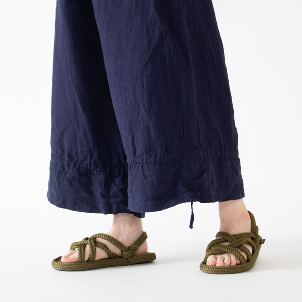 長すぎないのでサンダルとも好相性(NAVY) 長すぎないのでサンダルとも好相性(NAVY)
