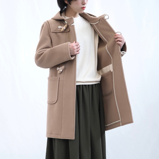 受発注】ハマグリコートBEIGE（ダッフルコート）※11月上旬発送予定
