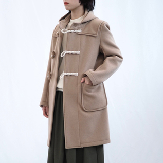 受発注】ハマグリコートBEIGE（ダッフルコート）※11月上旬発送予定
