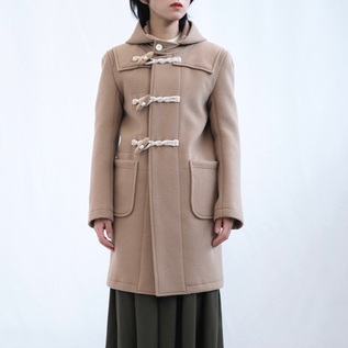 受発注】ハマグリコートBEIGE（ダッフルコート）※11月上旬発送予定