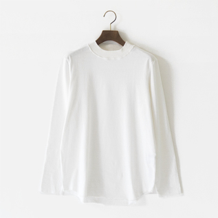 スーピマノイルコットン 長袖レイヤードTシャツ