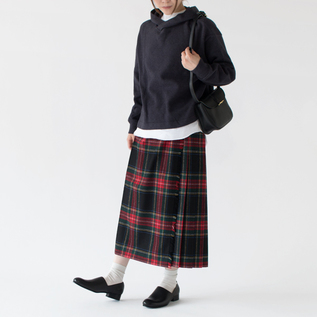 身長:162cm(モックネック/WHITE(M)) 身長:162cm(モックネック/WHITE(M))