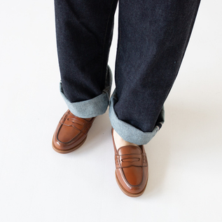 PENNY LOAFER BROWN／DIEGO BELLINI / Shop ZUTTO for the long