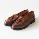 タッセルローファー Brown