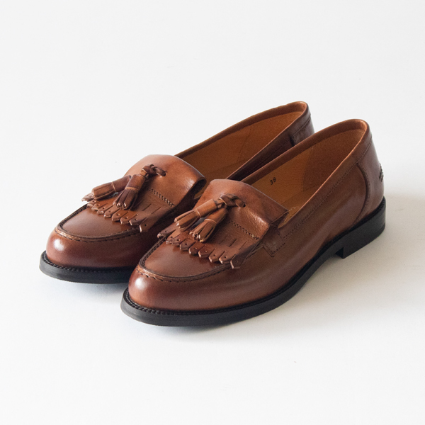 タッセルローファー　Brown