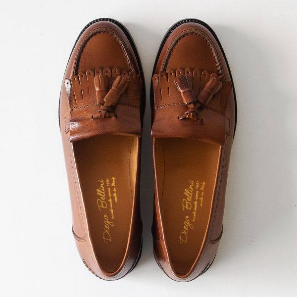 タッセルローファー　Brown