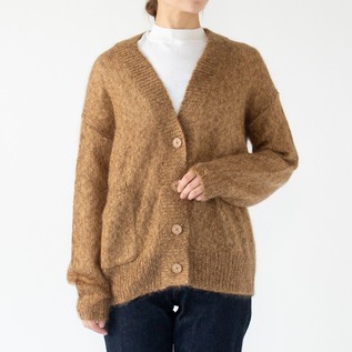 W.L.T モヘアカーディガン CWORKS East Mohair シーワークス モヘア カーディガン