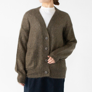 タグ付き新品未使用　plage カーディガン plage 「Plage」 ニットカーディガン FREE グレー レディース