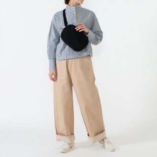 FUKUI SIWAナイロンボディバッグ S／NIZYU KANO（ニジュウカノウ