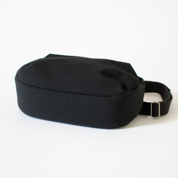 FUKUI SIWAナイロンボディバッグ M(BLACK)