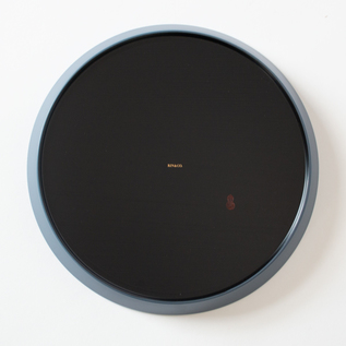 越前硬漆 プレートL（食洗機対応）(刷毛目INDIGO01)