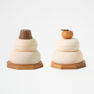 【入荷連絡メール受付中】別注 ひのきの鏡餅