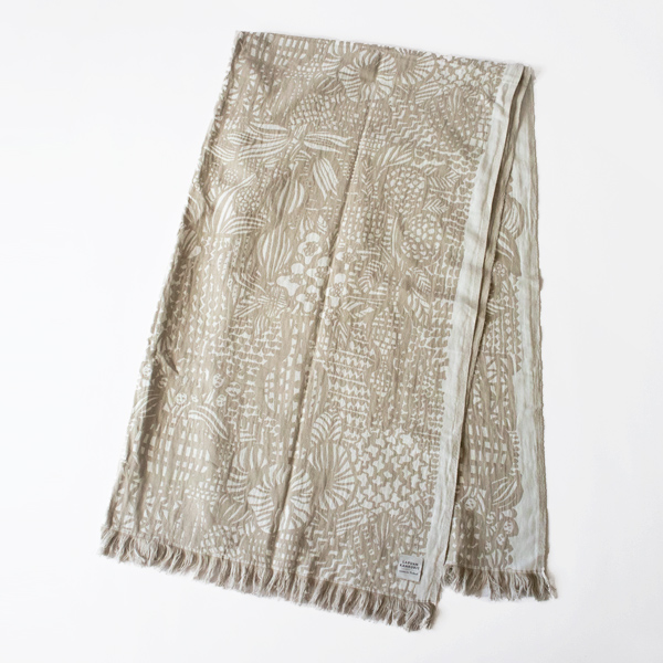 リネンコットンブランケットVERANTA 140x240cm(WHITE LINEN) リネンコットンブランケットVERANTA 140x240cm(WHITE LINEN)