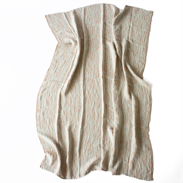 リネンブランケットOSMANKAAMI　145x200cm(GREY CINNAMON)