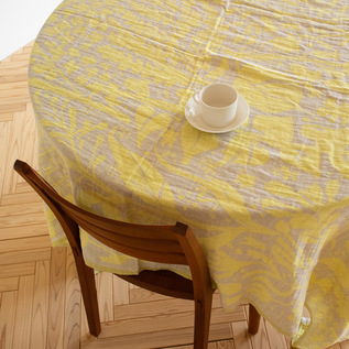 テーブルクロスとして(YELLOW LINEN) テーブルクロスとして(YELLOW LINEN)
