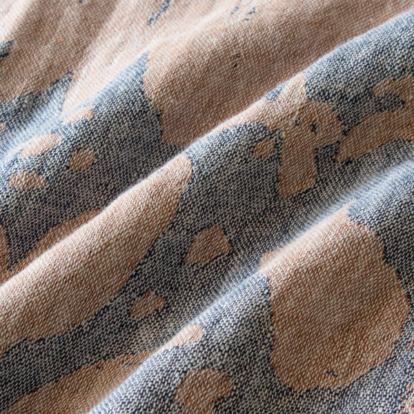 柔らかく肌馴染みが良いウォッシュドリネン(BLUEBERRY CINNAMON)