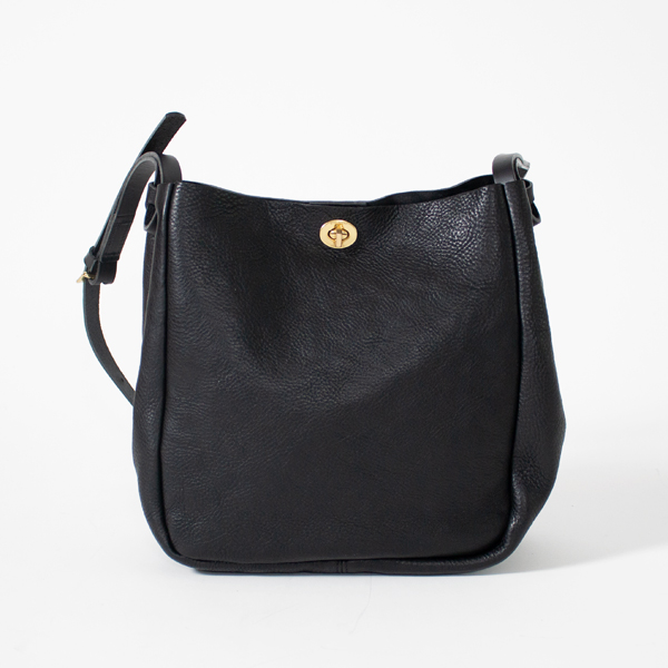 レザーショルダーバッグ MORZINE(BLACK) レザーショルダーバッグ MORZINE(BLACK)