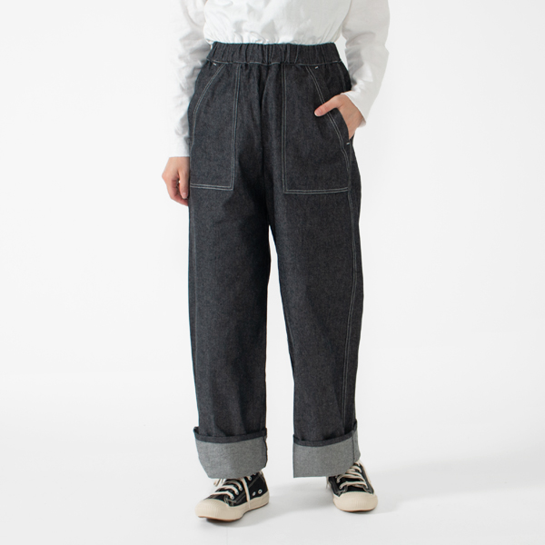INDIGO・身長162cm（裾をひと折り）