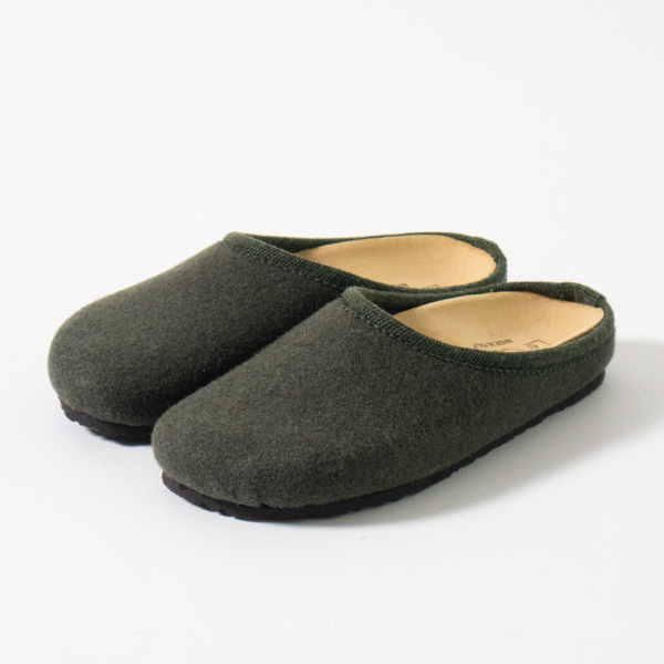 ルームシューズ NEBRASCA(VERDE MELANGE)