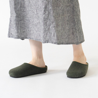 VERDE MELANGE、足長（裸足）約24cm・着用サイズ38