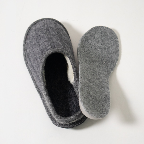 インソールは取り外し可能(TRECCIA GRIGIO)
