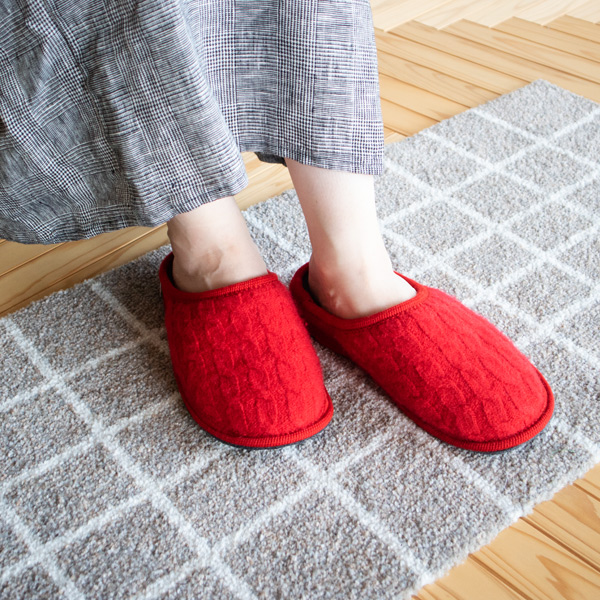 TRECCIA ROSSO、足長（裸足）約24cm・着用サイズ38