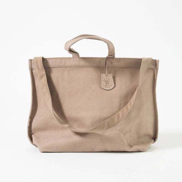 HALLIE ベーシックジップトートM 2WAY(PINK BEIGE)