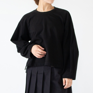 FACTORY コットンバルーンスリーブトレーナー 綿 バルーンスリーブトレーナー／FACTORY（ファクトリー）｜愛着