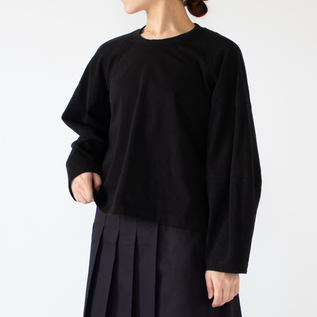 FACTORY コットンバルーンスリーブトレーナー FACTORY コットンバルーンスリーブトレーナー COTTON SWEATSHIRT