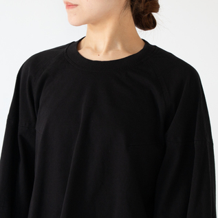 綿 バルーンスリーブトレーナー/FACTORY(ファクトリー)|愛着 綿 バルーンスリーブトレーナー/FACTORY(ファクトリー)|愛着