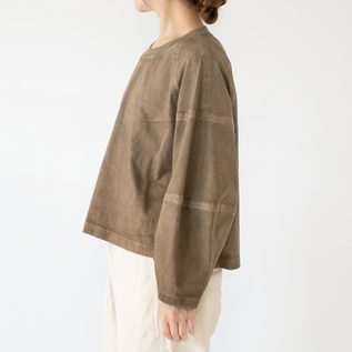 綿 バルーンスリーブトレーナー／FACTORY（ファクトリー）｜愛着