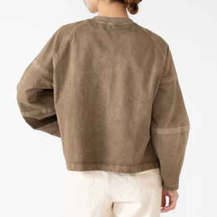 FACTORY コットンバルーンスリーブトレーナー 綿 バルーンスリーブトレーナー／FACTORY（ファクトリー）｜愛着