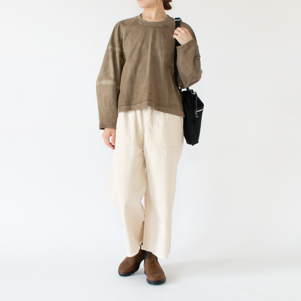 身長：162cm(硫化カーキ)